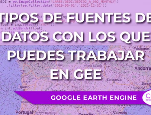 Tipos de fuentes de datos con los que puedes trabajar en Google Earth Engine (GEE): GEDI