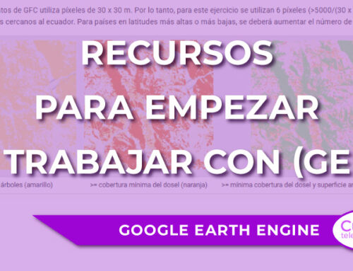 Recursos para empezar a trabajar con Google Earth Engine (GEE)