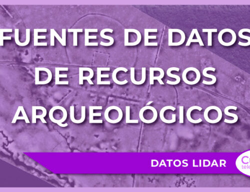 Fuentes de datos LiDAR de recursos Arqueológicos