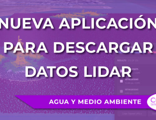Nueva aplicación para descargar datos LiDAR